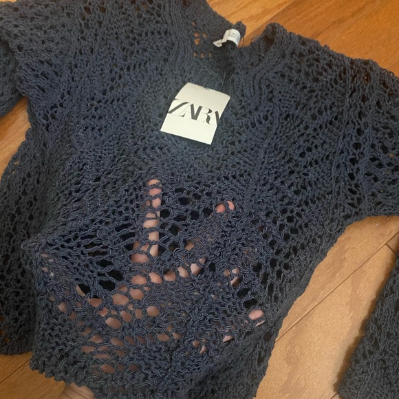 Zara open knit top - Picture 3 of 3